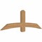 Ekena Millwork Bellingham Timber Gable Bracket, Western Red Cedar, 72"W x 24"H x 3 1/2"D x 5 1/2"F, 8/12 Pitch GBW072X24X0406BEL00SWR - alternate 2